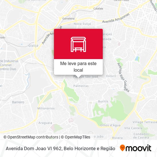 Avenida Dom Joao VI 962 mapa