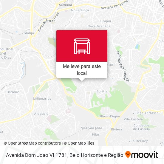 Avenida Dom Joao VI 1781 mapa
