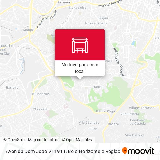 Avenida Dom Joao VI 1911 mapa