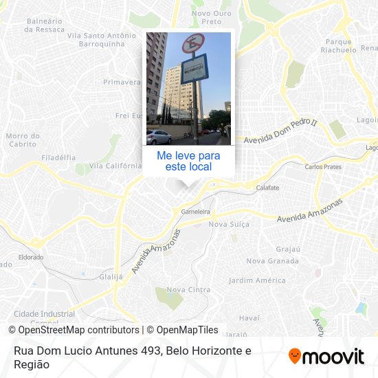 Rua Dom Lucio Antunes 493 mapa