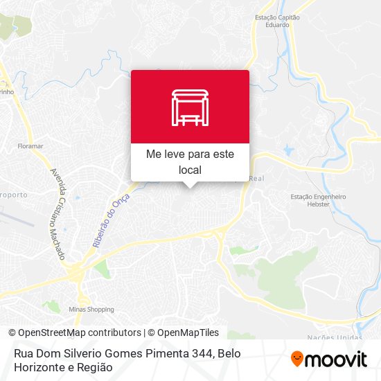 Rua Dom Silverio Gomes Pimenta 344 mapa