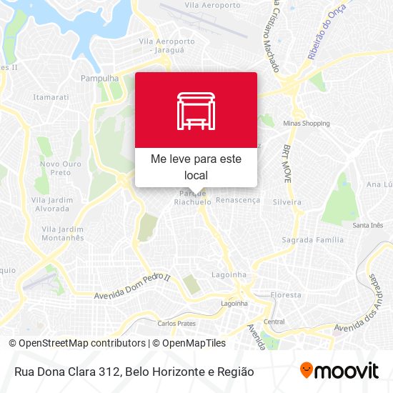 Rua Dona Clara 312 mapa