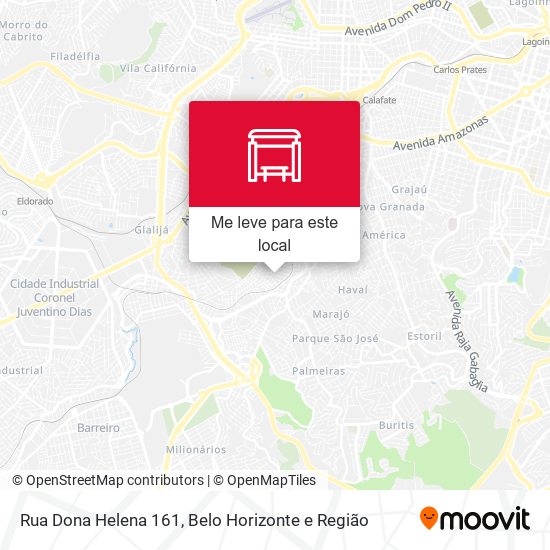 Rua Dona Helena 161 mapa