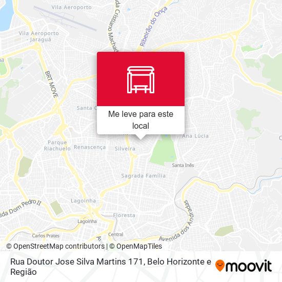 Rua Doutor Jose Silva Martins 171 mapa