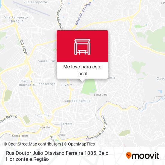 Rua Doutor Julio Otaviano Ferreira 1085 mapa