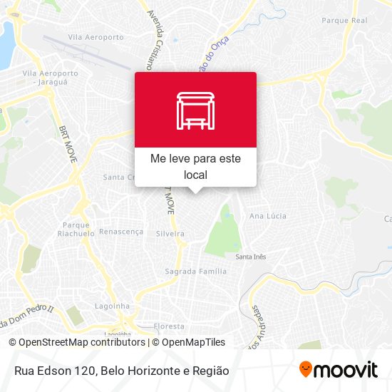 Rua Edson 120 mapa