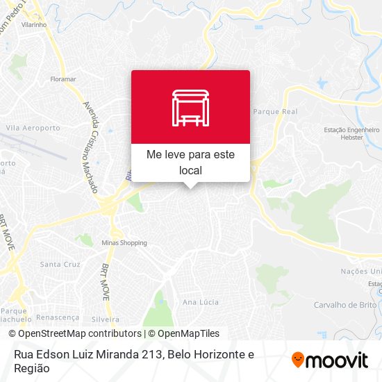 Rua Edson Luiz Miranda 213 mapa