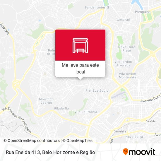Rua Eneida 413 mapa