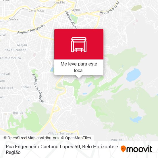 Rua Engenheiro Caetano Lopes 50 mapa