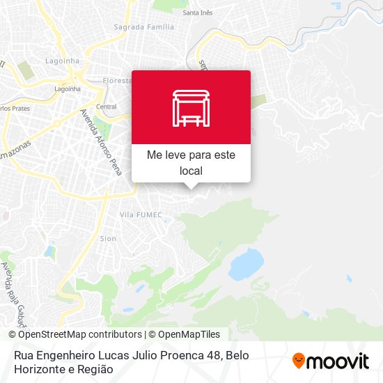 Rua Engenheiro Lucas Julio Proenca 48 mapa