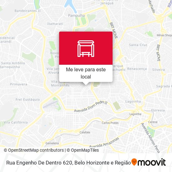 Rua Engenho De Dentro 620 mapa