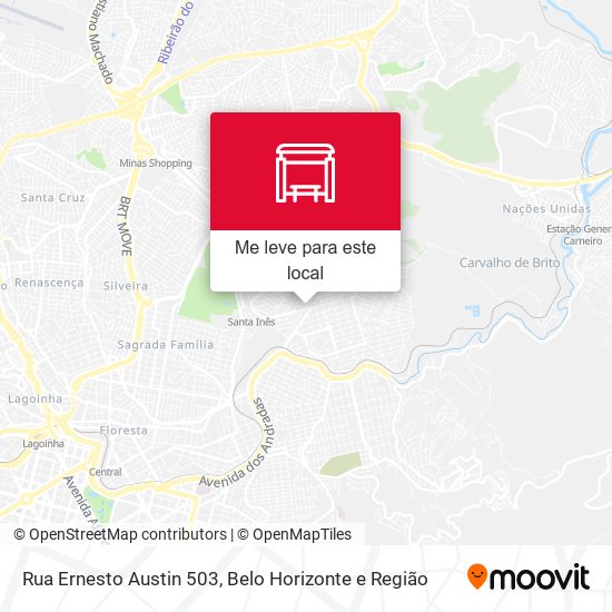 Rua Ernesto Austin 503 mapa