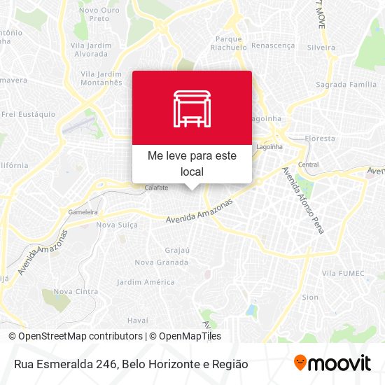 Rua Esmeralda 246 mapa