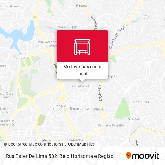 Rua Ester De Lima 502 mapa