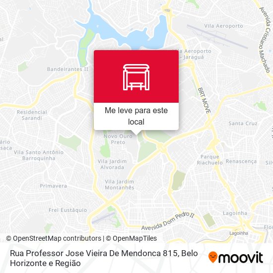 Rua Professor Jose Vieira De Mendonca 815 mapa