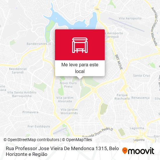 Rua Professor Jose Vieira De Mendonca 1315 mapa