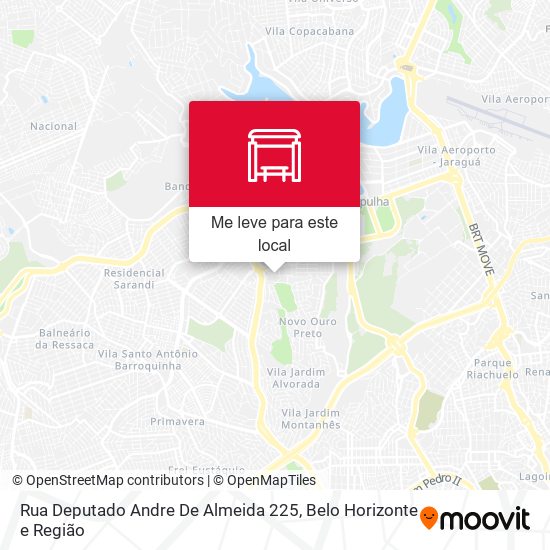 Rua Deputado Andre De Almeida 225 mapa