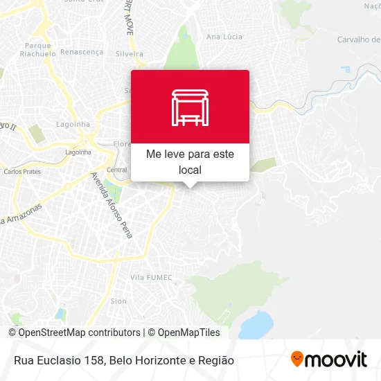 Rua Euclasio 158 mapa