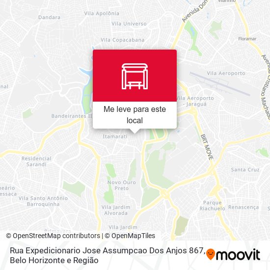 Rua Expedicionario Jose Assumpcao Dos Anjos 867 mapa