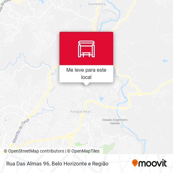 Rua Das Almas 96 mapa
