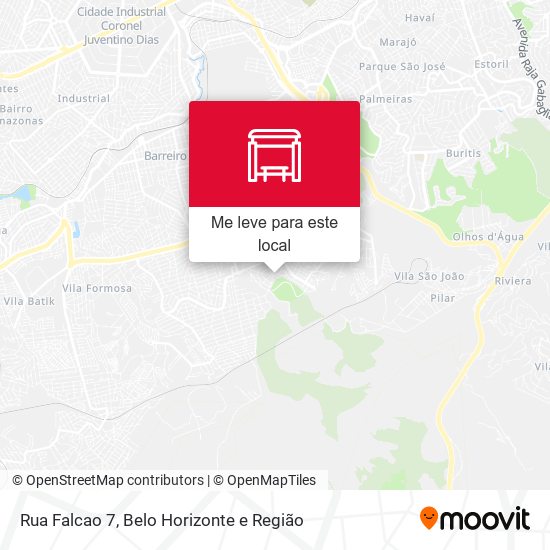 Rua Falcao 7 mapa