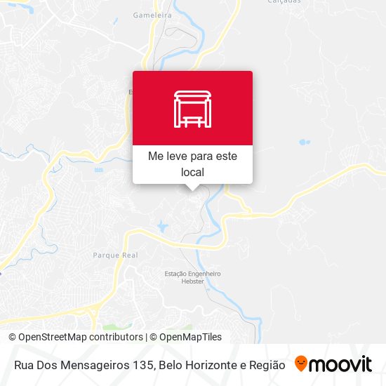 Rua Dos Mensageiros 135 mapa