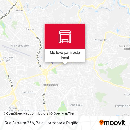 Rua Ferreira 266 mapa