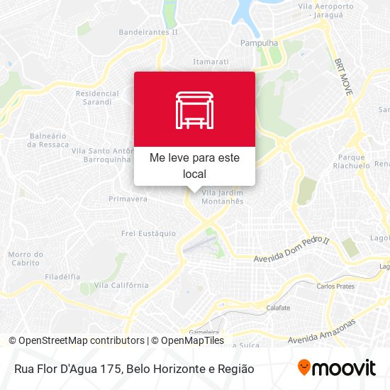 Rua Flor D'Agua 175 mapa