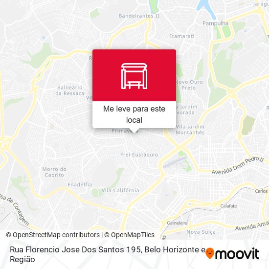 Rua Florencio Jose Dos Santos 195 mapa