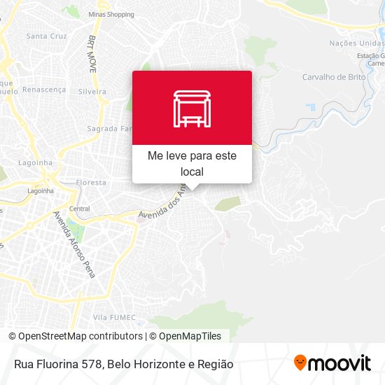 Rua Fluorina 578 mapa