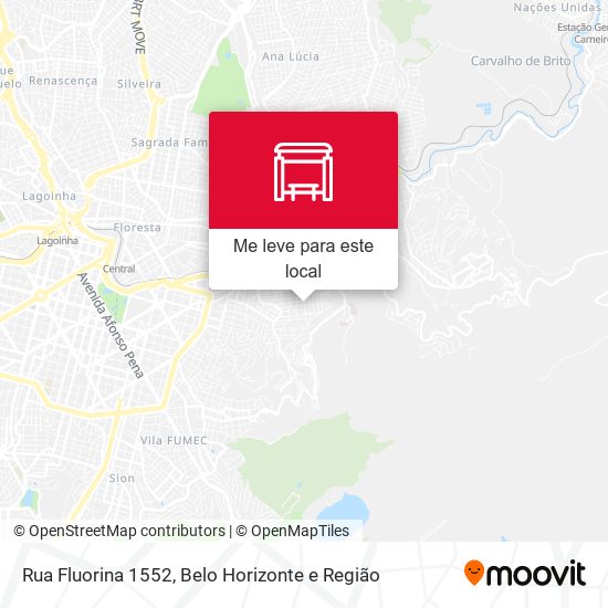 Rua Fluorina 1552 mapa