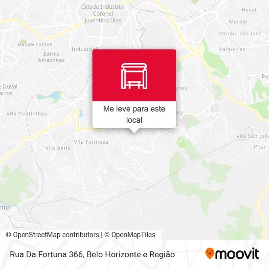 Rua Da Fortuna 366 mapa