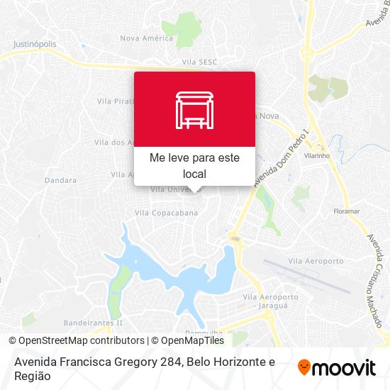 Avenida Francisca Gregory 284 mapa