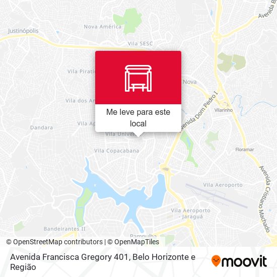 Avenida Francisca Gregory 401 mapa