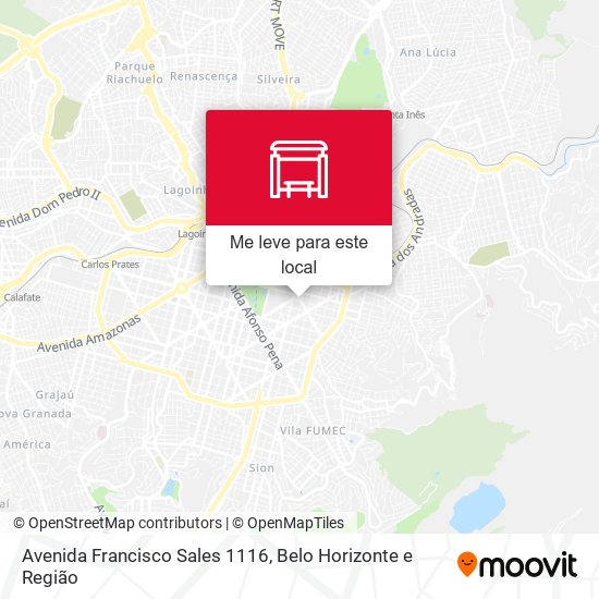 Avenida Francisco Sales 1116 mapa