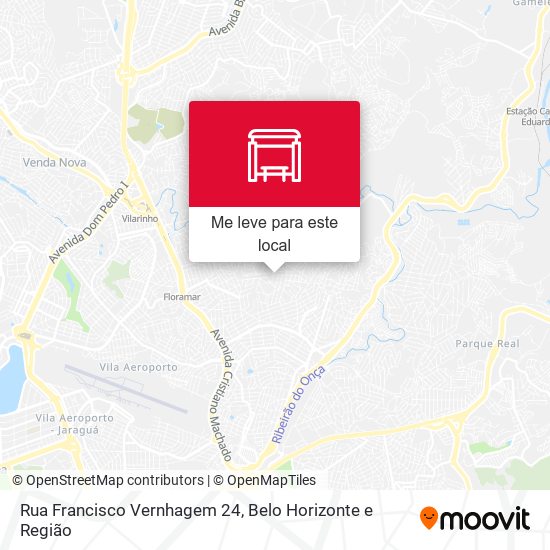 Rua Francisco Vernhagem 24 mapa