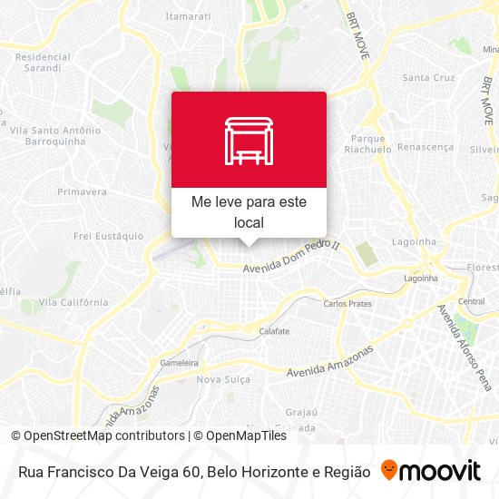 Rua Francisco Da Veiga 60 mapa