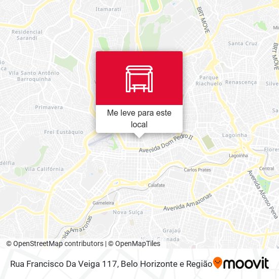 Rua Francisco Da Veiga 117 mapa