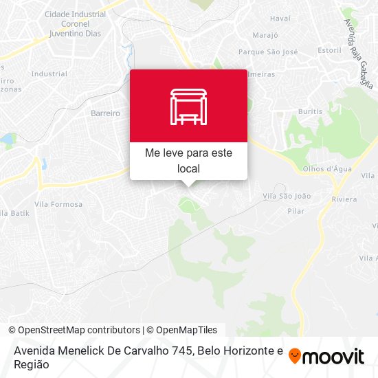 Avenida Menelick De Carvalho 745 mapa