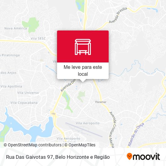 Rua Das Gaivotas 97 mapa