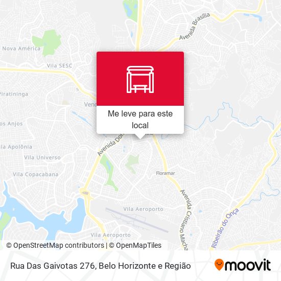 Rua Das Gaivotas 276 mapa