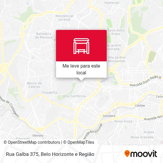 Rua Galba 375 mapa