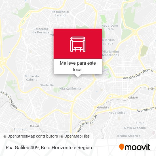 Rua Galileu 409 mapa