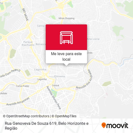 Rua Genoveva De Souza 619 mapa