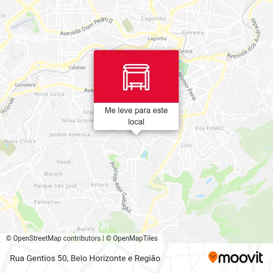 Rua Gentios 50 mapa