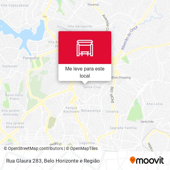 Rua Glaura 283 mapa