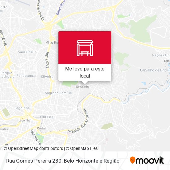 Rua Gomes Pereira 230 mapa