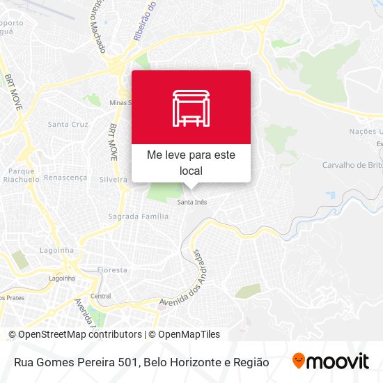 Rua Gomes Pereira 501 mapa