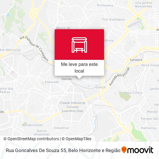 Rua Goncalves De Souza 55 mapa