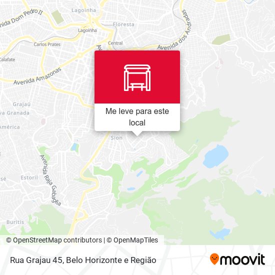Rua Grajau 45 mapa